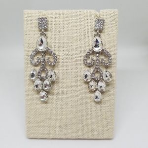 Crystal Earrings Small Chandelier